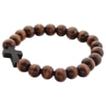 thumbnail image 1 of Christian Prayer Beads Bracelet Cross Charm Bracelet Jewelry Wrist Chain, 1 of 4