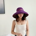 thumbnail image 3 of Bucket Hats for Women UPF 50+ Sun Protection Cap Reversible Sun Hat ​for Garden, Beach, Travel and Outdoo, 3 of 4