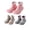 Pink, variant on Baby Sock Shoes 3 Pack Boys Girls Walking Shoes Infant Slippers Non-Slip Soft Rubber Sole Lightweight Walking Shoes Blue Black Gray