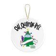 thumbnail image 1 of XWSHYW Adornos Colgantes Cerámica Navideña Decoración Del Árbol de Navidad Colgante Manualidades con Cuerda, 1 of 3