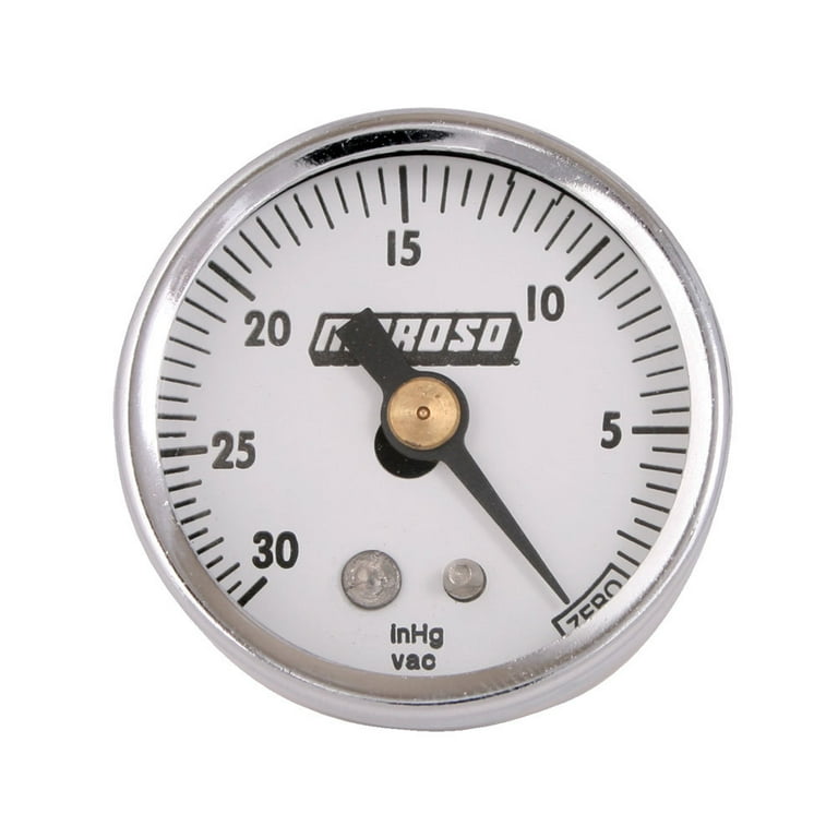 Moroso 1-1/2 Vacuum Gauge 0-30HG Moroso 1-1/2 Vacuum Gauge 0-30HG