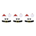 thumbnail image 1 of ZheElen Cute Easy To Apply Remove Christmas Window Stickers Wide Application Door Decal Santa Claus 3Set, 1 of 6