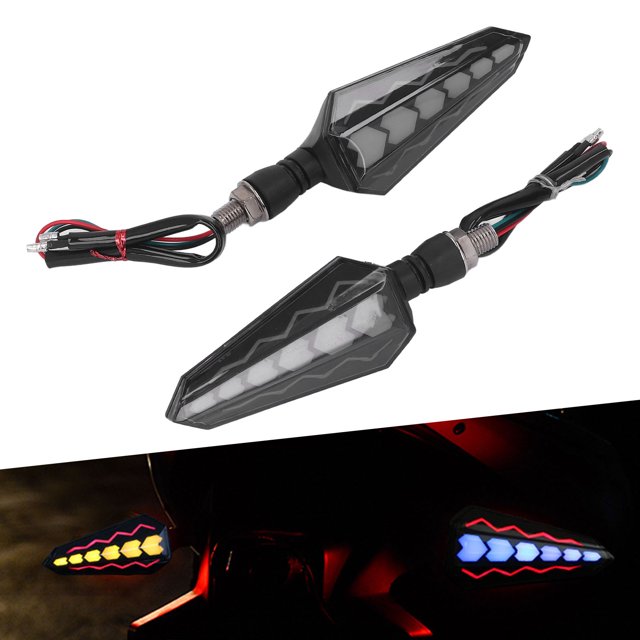 Luz de Señal de LED, Señal de Motocicleta IPX6 LUZ Suave Impermable DC12V Universal para Moto
