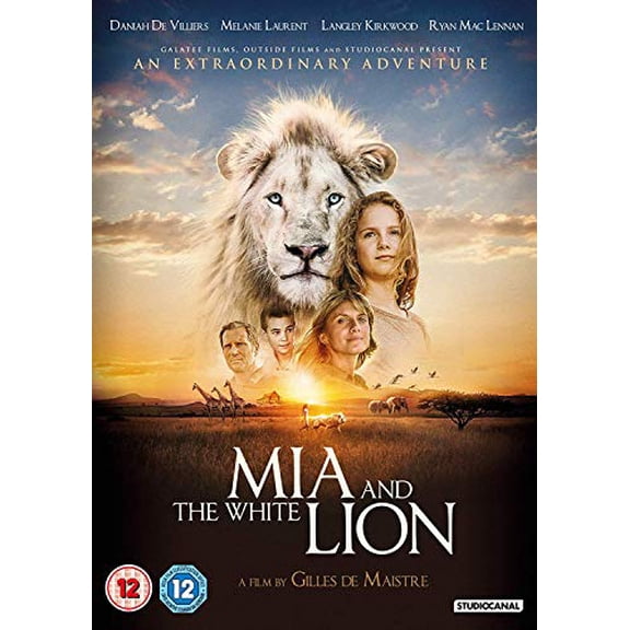 Mia and the White Lion (DVD) Langley Kirkwood Mélanie Laurent Brandon Auret Daniah De Villiers