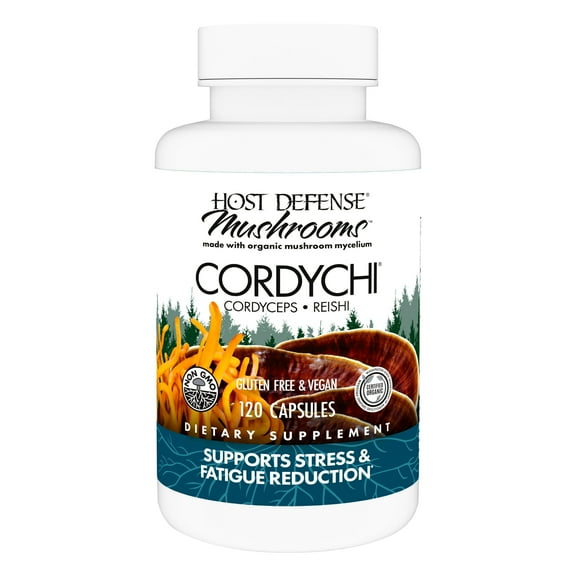 Host Defense CordyChi Capsules - 120 Capsules (60 Servings)