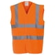 thumbnail image 1 of Yoko- Chaleco reflectante Modelo Premium unisex (Naranja butano), 1 of 5