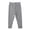 E46 Grey, variant on Toddler Girls Pants With Bow Slim Fit Solid Color Elastic Waistband Lightweight For Everyday Wear Fashionable Trousers Black Size 2-3 Years