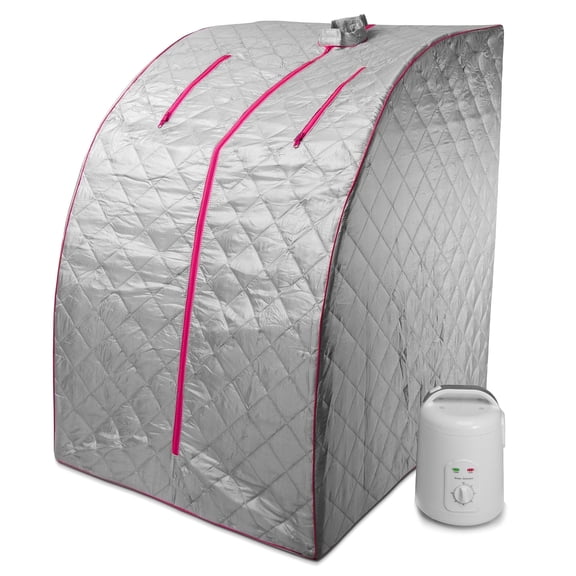 Durherm Personal Steam Sauna for Wellness, Weight Loss, Detox, Relaxation, 1 Pack, 33" x 28.5" x 39.5"