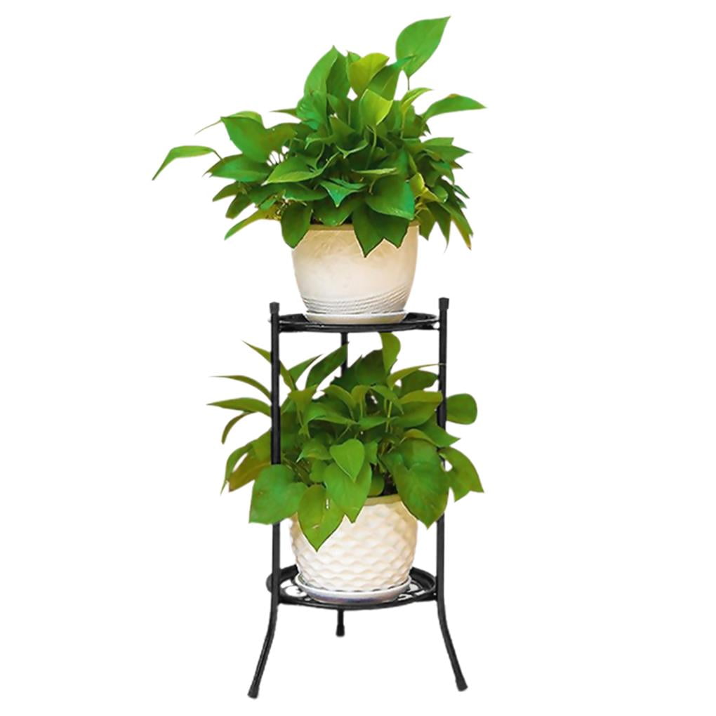 Potted Plant Stand Flower Pot Rack Retro Holder Strong Bearing Capacity