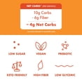 thumbnail image 5 of Rip Van Chocolate Hazelnut Wafer Cookies, Keto, Non-GMO, Healthy Snacks, Low Carb & Low Sugar (2g), Low Calorie, Vegan, 16 Count, 5 of 5