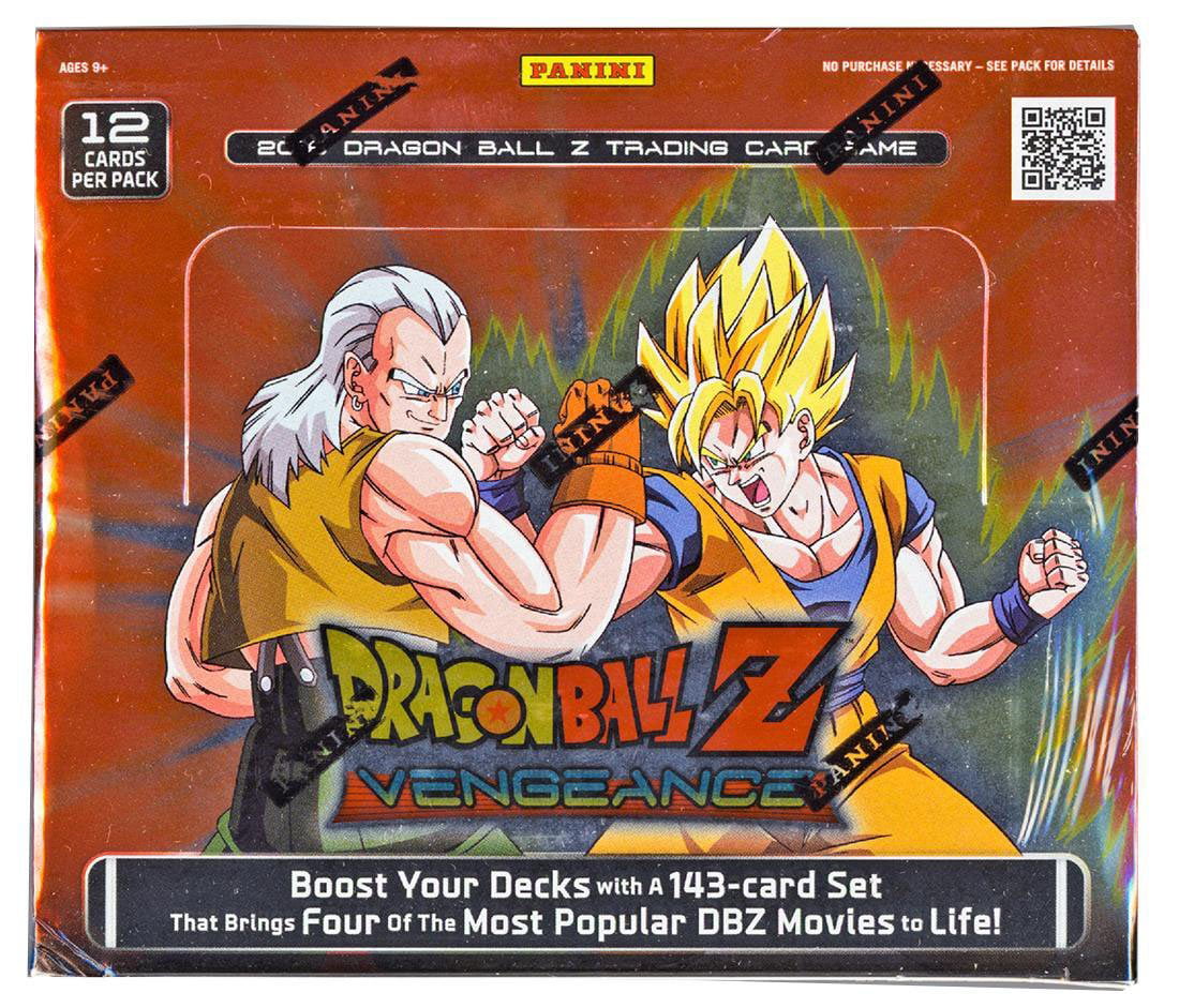 143 Card Set Dragon Ball Z Vengeance Trading Card Game Deck 