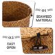 thumbnail image 3 of unbranded Cesta Organizadora Multifuncional Tejida Para Y Cocina Con, 3 of 6