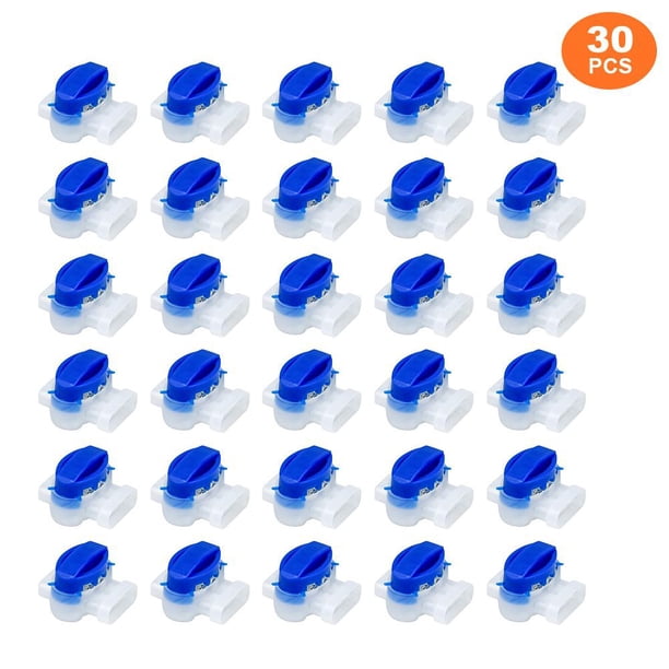 Pack Terminales de Conexión Sin Pelar para Robot Cortacésped (30PCS) Likrtyny Para estrenar