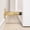 Satin Brass, variant on Mega Handles Knurled Baseboard Door Stopper with Rubber Tip, Satin Nickel