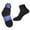 Black/3 Pairs, variant on Diabetic Quarter Socks for Women Physicians Approved Loose Fit Socks 9-11 (Black/3 Pairs)