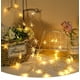 thumbnail image 1 of Guirnalda de luces de estrellas, 3 m, 20 LED, luz blanca cálida, decoración interior y exterior para habitación infantil, pared y dormitorio., 1 of 5