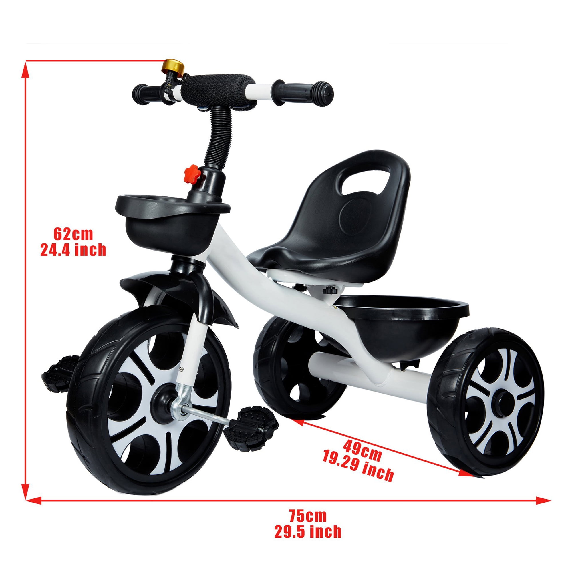 FUTATA Kids Trike for Aged 6 Month and Up Stroller Trike 3 Wheel