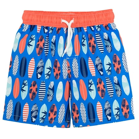 

Dreamwave Surfboard Infant Baby Boys Swim Trunks Bathing Suit Blue 24 Months