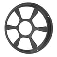 thumbnail image 2 of Cubierta de rejilla de altavoz de 10 pulgadas, de hierro negro, de alta elasticidad, universal para coche o RV., 2 of 14