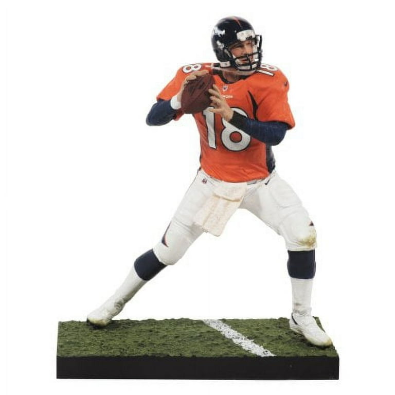 McFARLANE マクファーレン peyton manning NFL Peyton Manning Orange Jersey Action Figure - Walmart.com