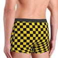 thumbnail image 6 of Novelty Popular Fashion Checkered Plaid Geometric Pattern Boxers Shorts Panties Men's Underpants Comfortable Briefs Underwear, 6 of 7
