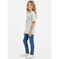 thumbnail image 5 of K-Pop Demon Hunters, Girls' & Big Girls' Graphic Jersey Tee, Huntrix Derby Core, Sizes 4-16, 5 of 8