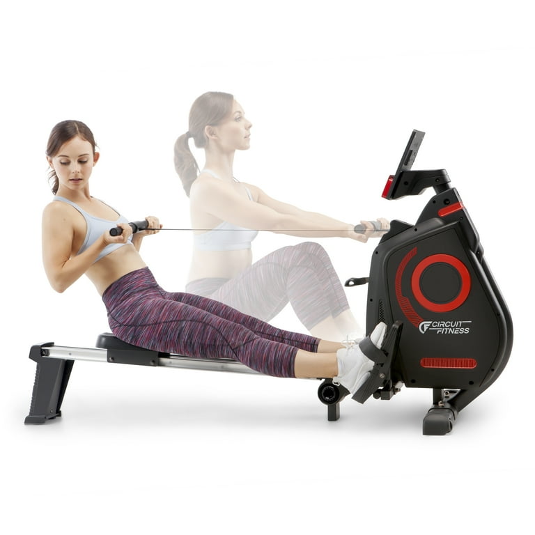 Circuit fitness folding magnetic rowing machine hot sale