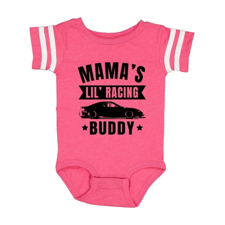 

Inktastic Mamas Lil Racing Buddy Gift Baby Boy or Baby Girl Bodysuit