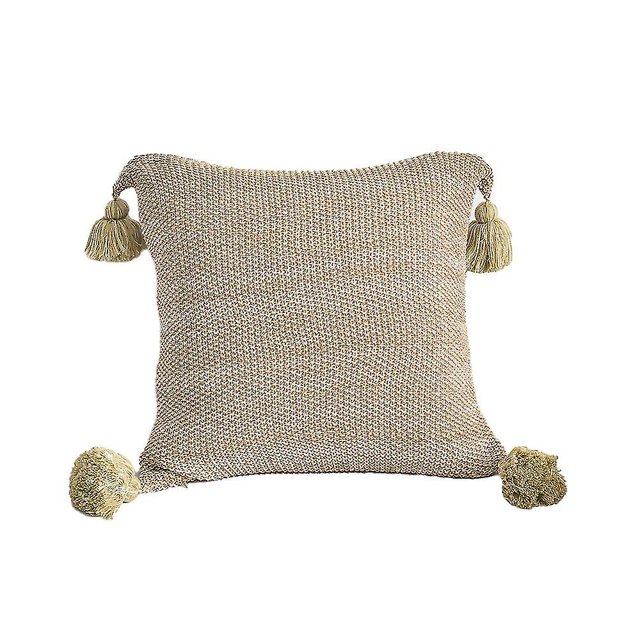 Handmade Tassel Decorative Pillow Cover, Cushion Cover Sofa Sofa Bed Living Room
