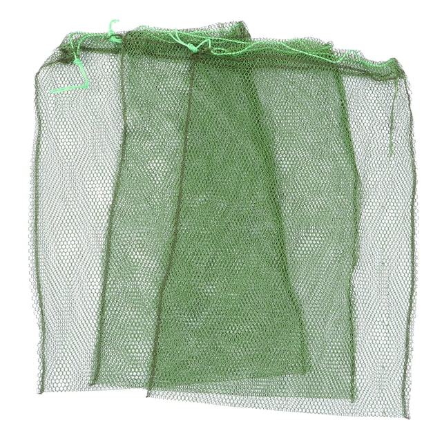 KAKOWELY 3Pcs Fish Net Mesh Bags Catch Fish Mesh Bag Outdoor Fishing Tools (Random Color),25.59"X17.72"X0.12"