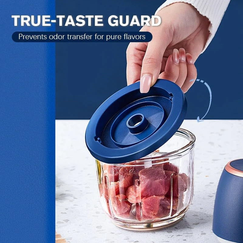 Electric Food Chopper – Robust Motor, Smart Design & Stainless Steel Blades, Mini Food Processor, Electric Meat Grinder & Vegetable Chopper, 4/6 Blades Food Processors for ,Onion,Vegetables,Fruits
