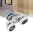 thumbnail image 5 of 4pcs Durable Double Sliding Roller Track Door Wheel Bathroom Glass Door (25mm), 5 of 8