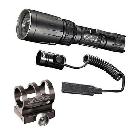 Combo: Nitecore SRT7GT Flashlight - 1000 Lumens -XP-L Hi V3 w/RSW1 Pressure Switch  and  GM02 Gun