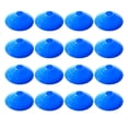 thumbnail image 1 of KAKOWELY 24 piezas de placa de entrenamiento de fútbol, cono de señalización, bandeja de marcador de obstáculos, bandeja de entrenamiento de fútbol, rojo, azul, verde y amarillo (azul), 1 of 5