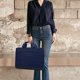 thumbnail image 2 of Bolso del hombro del bolso del ordenador portátil del paño de Oxford, bolso del ordenador para las mujeres de los hombres, 2 of 5