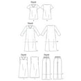 thumbnail image 3 of McCall's Sewing Pattern 6474 -  Misses' and Women's Top, Tunic, Gowns and Pants, Size B5 (8, 10, 12, 14, 16), 3 of 10