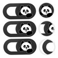 thumbnail image 3 of KONTONTY Webcam Slider Cover for Laptops Tablets ABS Material Black Home Use 3pcs Strong Adhesive Privacy Security Camera Cover with Smooth Slide Design, 3 of 8