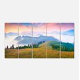 thumbnail image 2 of Panorama Carpathien Foggy - Photo de Paysage Impression sur Toile, 2 of 3