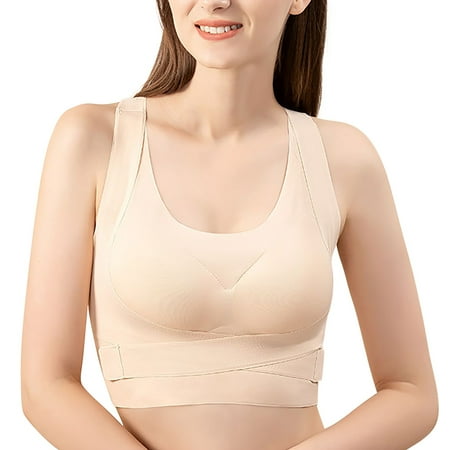 

bras for women， Women No Steel Ring Thin Bra Soild Color Breathable Gathers Underwear Comfort Bra