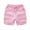 Pink#555, variant on LIIPEE Girl Boy Casual Shorts Solid Color Elastic Waist Drawstring Beach Shorts With Pockets Newborn Casual Birthday Shorts,Yellow,1-2 Years