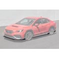 thumbnail image 2 of Replacement For 2022-Present Subaru WRX Models | JDM ChargeSpeed Style Front Splitter Lip Side Skirts & Rear Apron (ABS Plastic - Hydro Dipped Carbon Fiber), 2 of 12