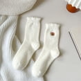 thumbnail image 2 of Levmjia Women's Socks Winter Warm Soft Thermal Thick Cute Printed Mid Crew Socks Non Slip Cozy Gifts Comfortable Breathable Daily Wear, 2 of 2