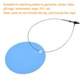 thumbnail image 5 of Unique Bargains Snap Lock Pins Loop Price Tag Fastener Plastic Tags Ties black 7 inch 1000pcs, 5 of 5