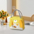 thumbnail image 4 of Bento Case Cloth Insulated Bag Small Lunch Bag Portable Meal Bag Thick Lunch Bag Student Portable Insulated Lunch Box, Kitchen Essentials X1 Cute Cartoon Lunch Box Bag Thickened, 4 of 8