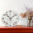 thumbnail image 2 of Cute Squirrel Wall Clock Round Vintage Silent Non Ticking Battery Operated Accurate Arabic Numerals Design for Home Kitchen Living Room Bedroom, 10 Inch, 2 of 5