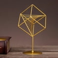 thumbnail image 4 of Geometric Ornaments Decor Accessories Art Crafts Table Centerpiece for Home Decor Accents Office Bedroom Gift Tabletop, 4 of 9