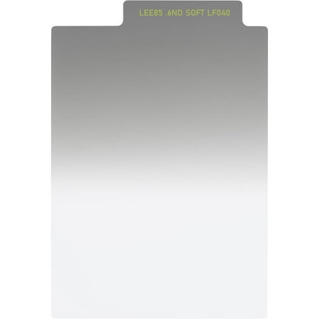 UPC: 5055782240682 | Lee Filters LEE85 85x115mm Neutral Density 0.6 Soft Grad Resin Filter
