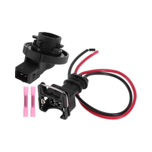 1 Juego de Cableado del Zócalo de Luz Indicadora para Renault para Iveco No.5001834564 Conector de Pigtail con Conector Pre-Cableado y Tubo Termoretráctil