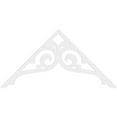 thumbnail image 2 of Ekena Millwork 72"W x 36"H x 1"P (12/12) Pitch Bordeaux Architectural Grade PVC Gable Pediment, 2 of 7