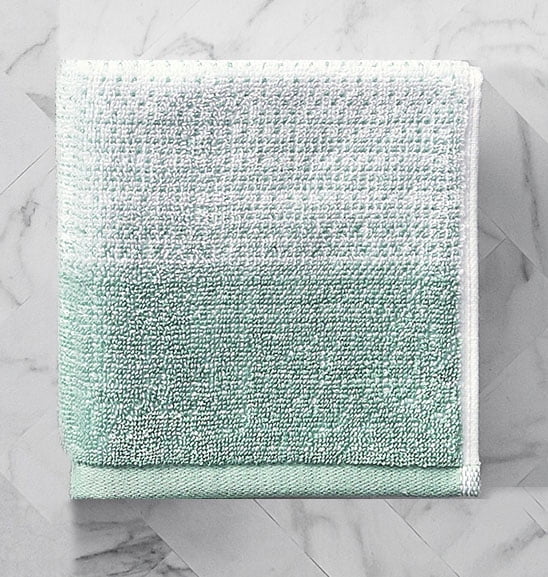 Better Homes & Gardens Thick and Plush Heathered Washcloth, Aquifer